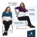 QORE LOGIQ Plus Size Abdominal Binder for Men and Women - Post Surgery Compression Garment - Adjustable 2XL White - Buy Online on GoSupps.com
