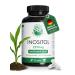 Green Naturals Inositol Hautement dos 2 250 mg avec ratio 90:10 (myo-inositol & D-chiro-inositol) Issu de fermentation naturelle Qualit allemande 180 g lules