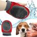 BPS Massage Gloves for Pets Dogs and Cats Massage Gloves Hair Removal and Massager