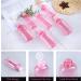 Kitchen GIMS 6 Pack Travel Bottles 3.4oz with Flip Cap - Pink Toiletry Bottles for Shampoo, Conditioner & Lotion - Buy Online on GoSupps.com