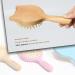 Wooden Hair Brush - BESTOOL Small Travel Hairbrush for Women, Men, Kids - Toddler Hairbrush for Massaging, Detangling, Defrizzing - Natural Oil Distribution - Buy Online on GoSupps.com
