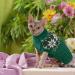 Katzinst Christmas Dog Sweater for Small Dogs | Fleece Sweater for French Bulldogs Dachshunds Chihuahuas & Yorkies | Green - Buy Online on GoSupps.com