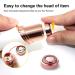Finishing Touch Flawless Facial Hair Remover Replacement Heads - 6 Count, 18K Gold-Plated Rose Gold, Compatible with Women's Facial Hair Removal Tool, As Seen On TV, Generation 1 - Buy Online on GoSupps.com