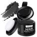 Black base powder 4G hair powder Immediate effect hair concealer waterproof hairline powder to fill up with thinner hair for women and men (black)