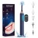 Tooth whitening set Hassokon tooth bleaching tooth whitening bleaching set for tooth cleaning & teeth lighten for polishing after gear cleaning (blue) blue1