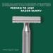 Shea Moisture Men's Double Edge Safety Razor Set | Stainless Steel Razor & 10 Platinum Blades | Perfect Dad Gifts | International Shipping - Buy Online on GoSupps.com