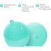 FOREO LUNA Play Plus 2 Silicone Facial Cleansing Brush & Exfoliator - Minty Cool | For All Skin Types | Enhances Absorption of Skincare | Clean & Healthy Skin - Buy Online on GoSupps.com