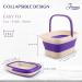 Fivona Collapsible Foot Soak Basin - Ultimate Pedicure Tub for Tired Feet Cracked Heels & Callus Removal - International Shipping Available - Buy Online on GoSupps.com
