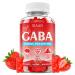 GABA Gummies 1000mg for Kids & Adults Chewable GABA Supplements with L Theanine 5-HTP Ashwagandha Vitamins B6 B12 D3 for Calm & Zzz Sugar-Free/Vegan Strawberry Flavor 60 Count Strawberry 60 Count (Pack of 1)