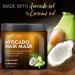 Majestic Pure Avocado & Coconut Hair Mask with Biotin - Deep Conditioning for Dry Damaged Hair - Sulfate-Free, 16 fl oz - Buy Online on GoSupps.com