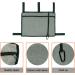 ZIEM Walker Bag Walker Organizer Pouch Attachments Bags with Cup Holder Large Capacity Accessory Basket Provides Hands Free Storage for Wheelchair Rollator Grey - Buy Online on GoSupps.com