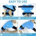 RelaxCoo Shoulder Ice Pack - Rotator Cuff Cold Therapy Gel Wrap for Pain Relief & Recovery - Blue - Men and Women - Buy Online on GoSupps.com