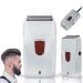 Foil Shaver Foil Shavers for Men Close Shave Electric Shavers for Men Men's Foil Shaver Face Shaver for Mens Bald Shaver Head Shaver Beard Trimmer Dual Foil Neck Outliner Portable Rechargeable