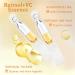Retinol Vitamin C Facial Serum Ampoules with Hyaluronic Acid Jojoba Oil and Aloe Vera for Anti Aging Skincare Hydrating & Brightening 10 Single-Use Vials (0.5 ml per vial) 0.05 Fl Oz (Pack of 10) - Buy Online on GoSupps.com