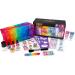 Rainbow High Makeup Set for Girls - Lip Gloss, Nail Varnish, Gems, Glitter & Stencils - Cosmetic Bag Included - Ideal Gifts for Girls - Buy Online on GoSupps.com