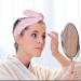 Nogcig Adjustable Towel Spa Headband for Women - Pink Headband for Washing Face, Skincare, Makeup - Buy Online on GoSupps.com