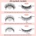 LALASTYLE Reusable Self Adhesive Eyelashes No Glue Needed Natural Long Thick Fake Eye Lashes for Daily Use Stable Waterproof and Easy to Put On (3 Pairs ) - Buy Online on GoSupps.com