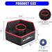 ISANCHA Collapsible Washer Toss Game Set 12 X 12 with 6 Ring Washers - Perfect for Party, Beach, Outdoor Fun with Kids and Adults - Buy Online on GoSupps.com