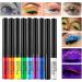 Liquid Colored Eyeliner Pencils Fluorescent Eye Liner Neon Eyeliner Waterproof Halloween Eyeliner Rainbow Eyeliner Matte Colored Eye Liner Multichrome Liquid Eyeliner Quick Dry Eyeliners (Colo - Buy Online on GoSupps.com