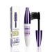 5D Black Mascara Voluminous Waterproof-1Pcs Silk Fiber Tubing Mascara for Eyelashes Volume and Length Curling Eye Lash Longlasting Smudegproof Colored Mascara Liquid Lash Extensions Mascara for Women 01# Black