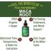 Maca Root Liquid Drops | USDA Organic Vegan Supplement for Energy Endurance & Mood | Zero Sugar Gluten Free High Bioavailability - Buy Online on GoSupps.com