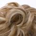 Updo Hairpiece Scrunchy Scrunchie Bun 35g Ribbon Ponytail Extensions Wavy Curly Messy Donut Chignons Honey Blond-Bleach Blond - Buy Online on GoSupps.com
