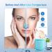 Buy Ice Roller for Face & Eye | Skin Care Kit to Brighten Skin Reduce Fine Lines & Pores - Blue - Buy Online on GoSupps.com