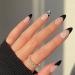 Black & White Gel Nail Polish Set for French Manicure | Nail Art Liner Kit for Women | Soak Off UV Gel | DIY At-Home Manicure Gift - Buy Online on GoSupps.com
