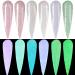 Glow in the Dark Dip Powder Glitter Nail Kit - 6 Color Set for Beginners (Excludes Dip Liquid) GL120 - Buy Online on GoSupps.com