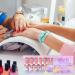 White French Tip Press on Nails - Stick On Fashion Faux Nails with Full | Makeup Supplies for Gathering Wedding Dating Home Traveling 02 - Buy Online on GoSupps.com