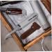 Frcolor 2-St Razor Holster for Men - Travel Leather Razor Case & Hairdressing Bag | Ideal for Suitcases & Grooming Essentials - Buy Online on GoSupps.com