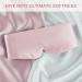 OLE-SILK 100% Natural Mulberry Silk Sleep Mask - Large Adjustable Eye Mask for Women and Men - Pink - Buy Online on GoSupps.com
