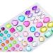 Outus 405 Pcs Gem Stickers | Rhinestone Self-Adhesive Craft Jewels | Multicolor Bling Crystal Gems | 5 Sheets - Buy Online on GoSupps.com