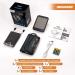 Automatic Blood Pressure Monitor with Extra Large Screen & Adjustable Cuff - 2 Users, 999 Sets Memory - LED Backlit Display - Includes Charging Cord (Black) - Buy Online on GoSupps.com