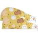 Cute Chick Yellow Hair Towel 2 Pack - Super Absorbent Quick Dry Hair Turbans for Women & Girls | Stylish & Functional Hair Drying Solution - Buy Online on GoSupps.com