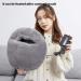 Electric Heating Pillow | USB Foot Warmer for Bad Circulation | Soft Winter Heating Slippers - Silver Gray - Buy Online on GoSupps.com