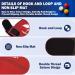 Animsword Billiard Gloves - Breathable & Comfortable Left/Right Hand L Red - GetaWay Solids for Billiards Convenient & Stylish - Buy Online on GoSupps.com