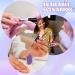 Glitter Nail Polish Long Lasting Quick Dry Nail Varnish Odorless Gel Based Formula Nail Varnish Set for DIY Nail Art Manicure-No Need Use UV Lamp Purple  - Buy Online on GoSupps.com