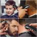 CkeyiN Professional Corded Hair Cutting Kit for Men | Barbers Grooming Set with Clippers and Beard Trimmer Black Bronze - Buy Online on GoSupps.com