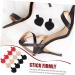 LIFKOME 6 Pairs Self-Adhesive Heel Protectors | Black Heel Grips & Protectors for Women's Dress Shoes | Comfortable Heel Inserts & Liners - Buy Online on GoSupps.com