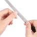 Quesuc 2 Pieces 4 Sides Stainless Steel Nail File Manicure Nail Tools 2 Size (Black) - Buy Online on GoSupps.com