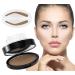 BOOBEES eyebrows seal stamp powder -1 second make-up nature tinting coloring kit-naturally creates looking brows for make-up beginners dark brown