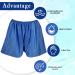 Disposable Medical Exam Shorts - Large Unisex Blue Bottoms (50 Pcs) - Buy Online on GoSupps.com