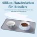 Slip-Proof Silicone Pet Feeding Mat | Waterproof Cat & Dog Food Mat 48x30 cm - Buy Online on GoSupps.com