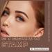 Buy Eyebrow Stamp Stencil Kit - Waterproof Brow Powder 12 Reusable Cards & Brushes | Perfect for Women | Natural Brown #2 - Buy Online on GoSupps.com