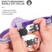 Kolacen Reflecting Airtag Catushage - Adjustable Cat Neck Band with Airtag Shell & Bell | Safety Buckle for Puppies & Kittens (Purple) - International Shipping Available - Buy Online on GoSupps.com
