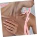Subsofan Neck Massage Roller - 6 Wheel Kneading Device for Deep Tissue Relief | Acupuncture Tool Pink - Perfect for Neck & Shoulder Pain Relief - Buy Online on GoSupps.com