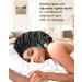 Buy Mikimini Satin Hood 2-Pack for Men & Women | Turnable Double-Layer Sleep Silk Hoods for Curly Hair & Braids - Non-Slip XL Black/Blue - Buy Online on GoSupps.com
