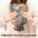 Luxurious Golden Blue Marble Heat Bottle - 1L BPA-Free Warm-Up Bag for Pain Relief & Hot/Cold Compress - Buy Online on GoSupps.com