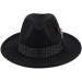 FADACHY Classic Fedora Hat - Wide Brim Felt Panama Dress Hat for Men & Women - Large - Black - Buy Online on GoSupps.com